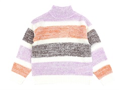 Name It scarlet ibis striped knit blouse